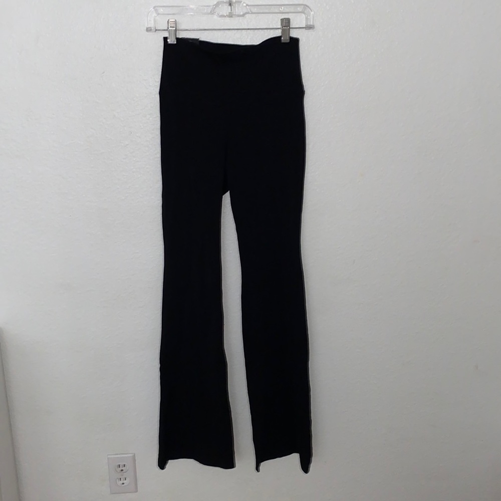 TNA chill atmosphere black flare pants